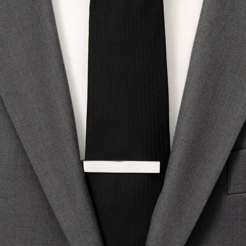 Sterling Silver Engravable Tie Bar