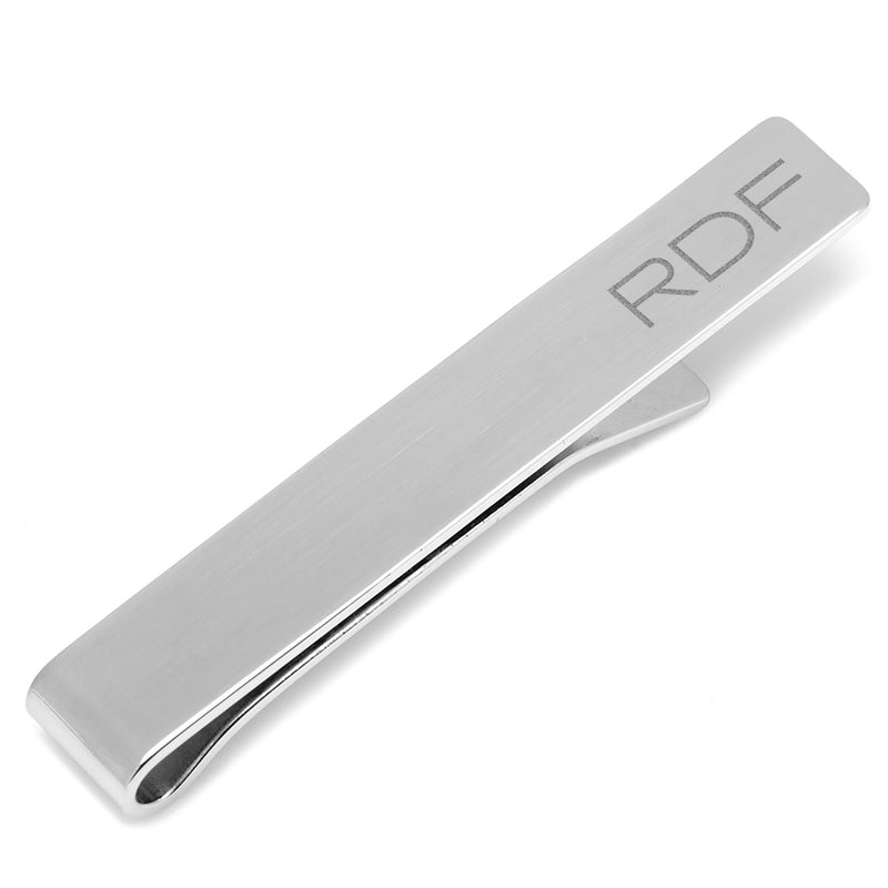 Sterling Silver Engravable Tie Bar