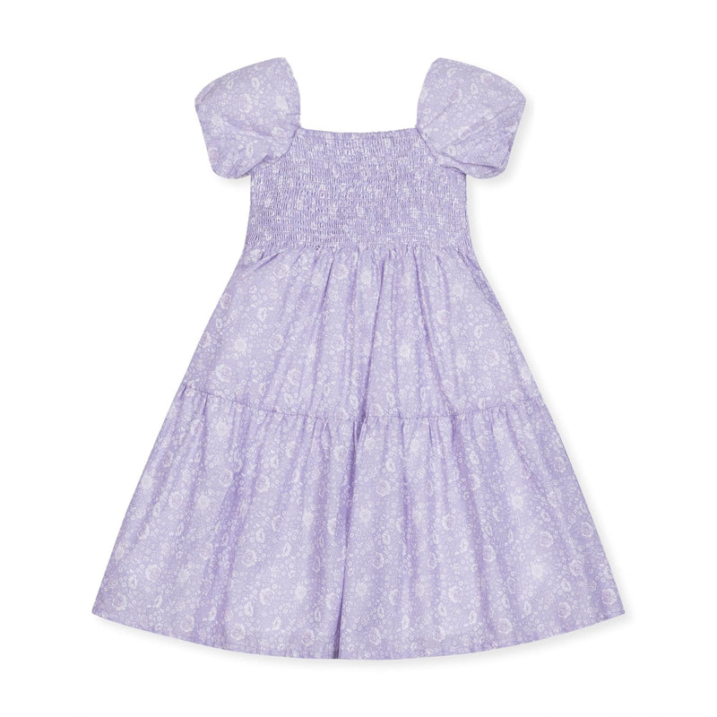 Smocked Bubble Sleeve Dress - Baby