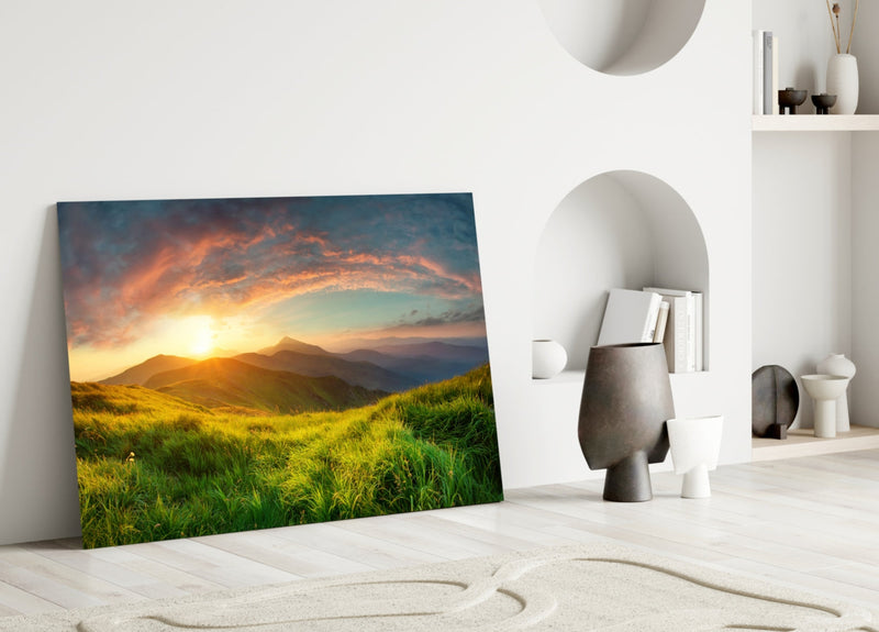 Valley Glass Wall Art