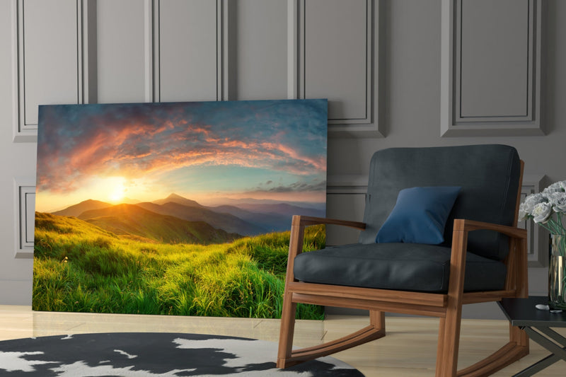 Valley Glass Wall Art