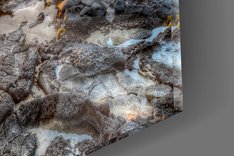 Sea View Glass Wall Art