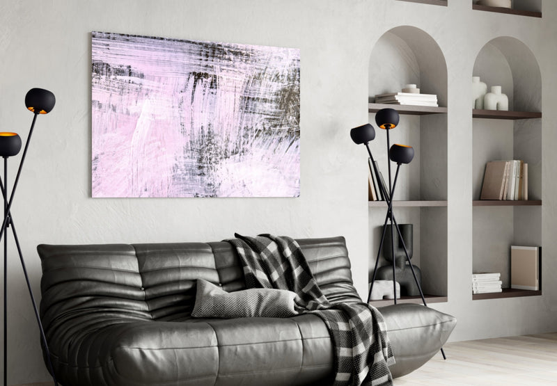 Abstract Glass Wall Art