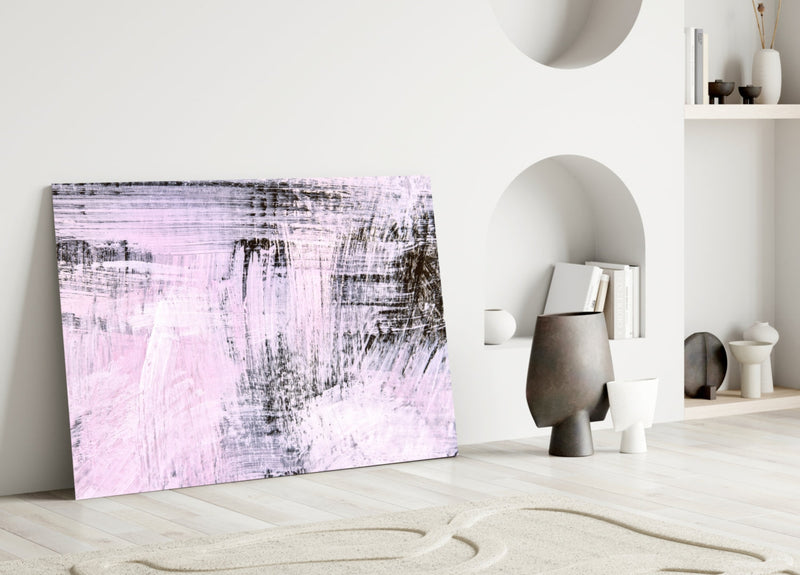 Abstract Glass Wall Art