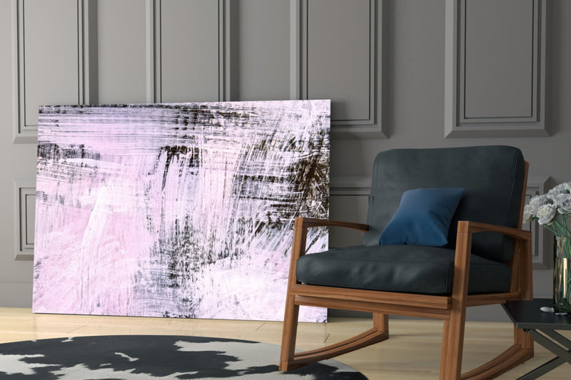 Abstract Glass Wall Art