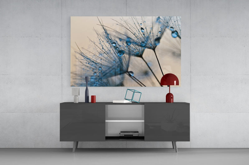 Flower Glass Wall Art