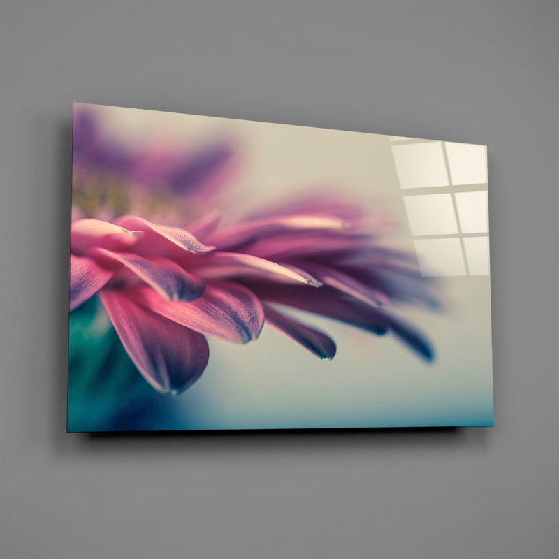 Flower Glass Wall Art