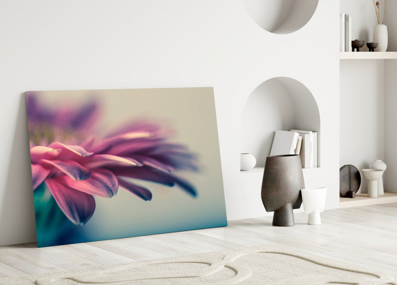 Flower Glass Wall Art