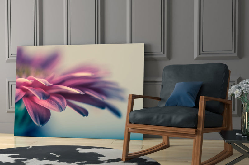 Flower Glass Wall Art