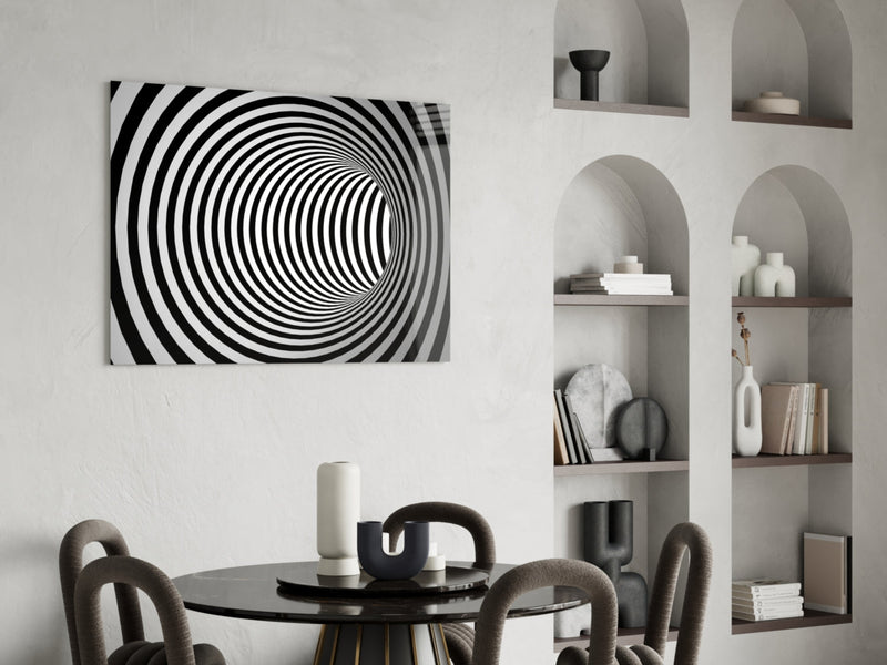 Illusion Glass Wall Art