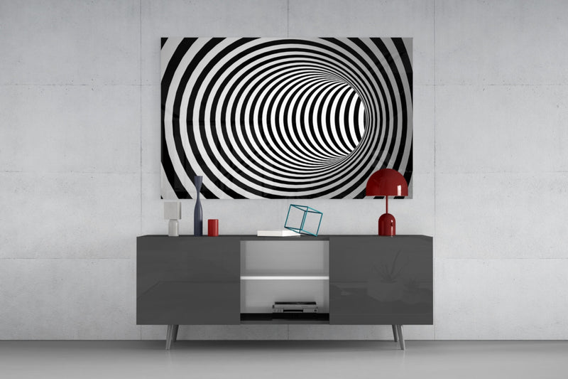 Illusion Glass Wall Art