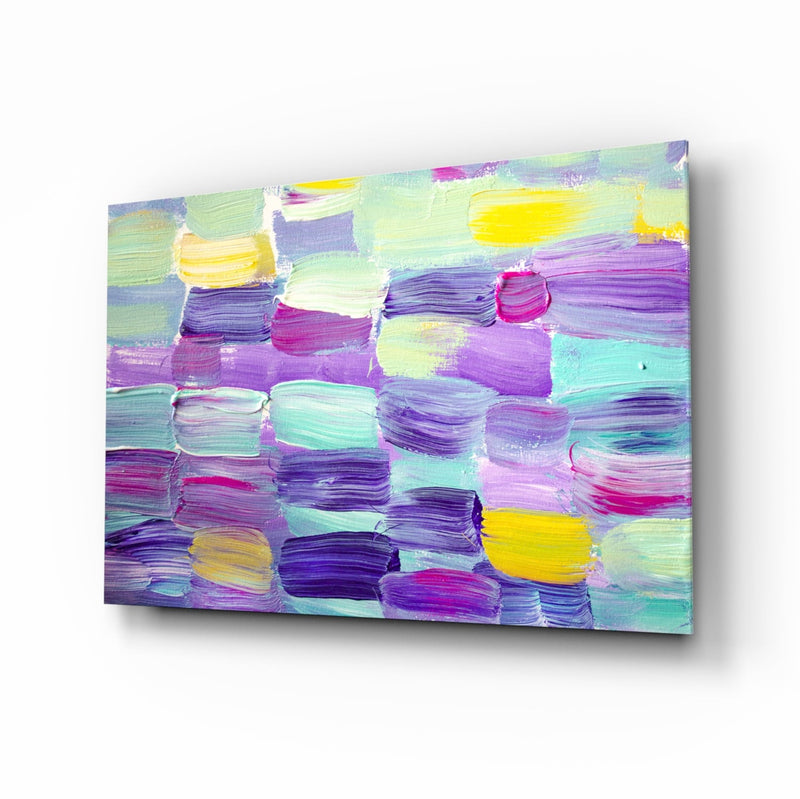 Abstract Glass Wall Art