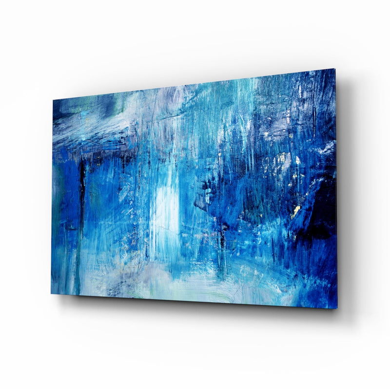 Abstract Glass Wall Art