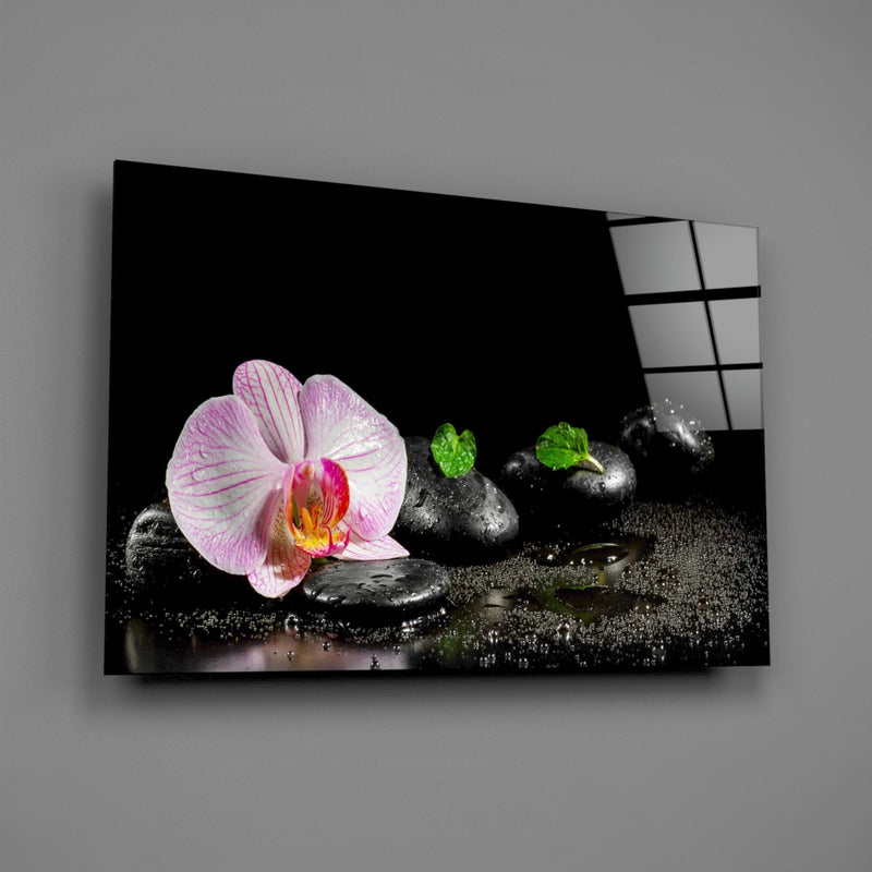 Spa Glass Wall Art