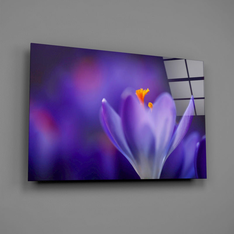 Flower Glass Wall Art