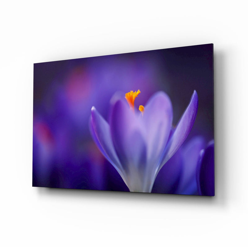 Flower Glass Wall Art