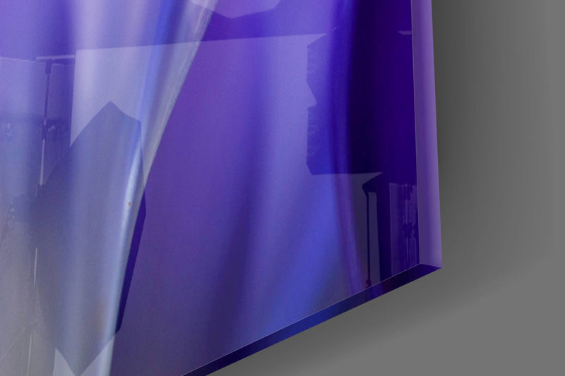 Flower Glass Wall Art