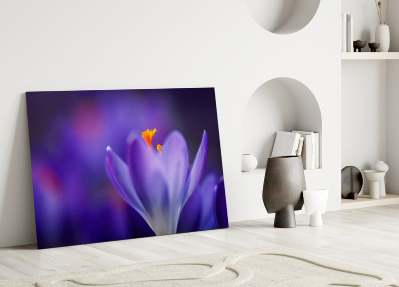 Flower Glass Wall Art