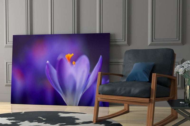 Flower Glass Wall Art