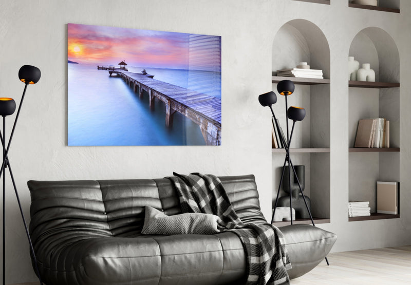 Dock Glass Wall Art