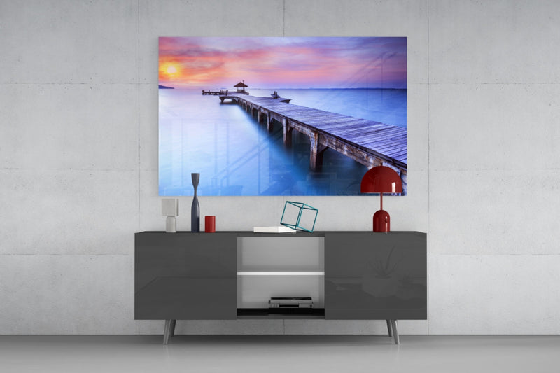 Dock Glass Wall Art