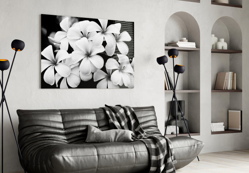 Flower Glass Wall Art