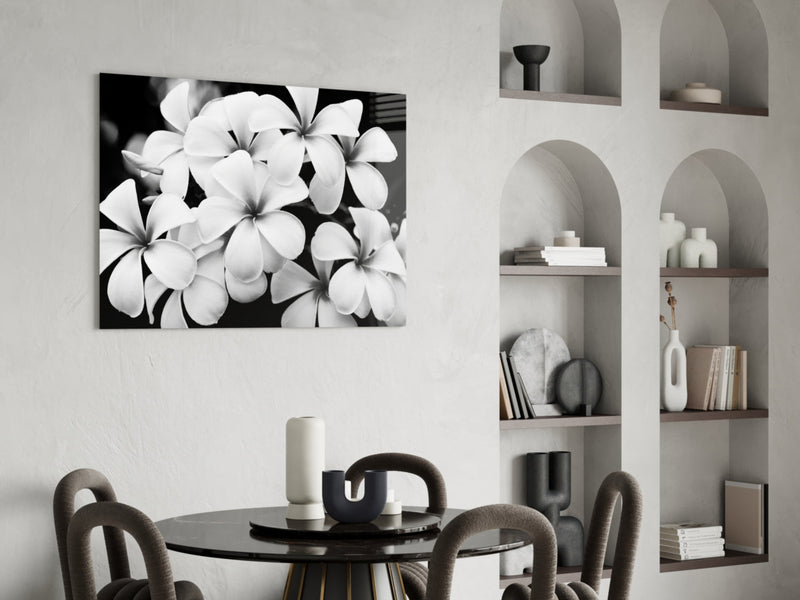 Flower Glass Wall Art