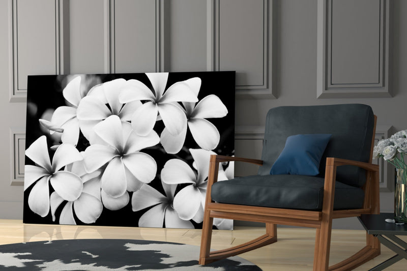 Flower Glass Wall Art