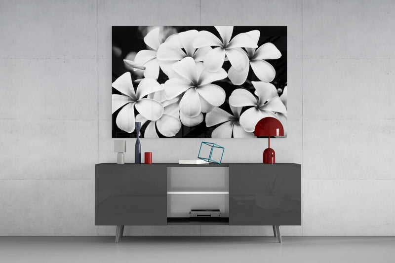 Flower Glass Wall Art