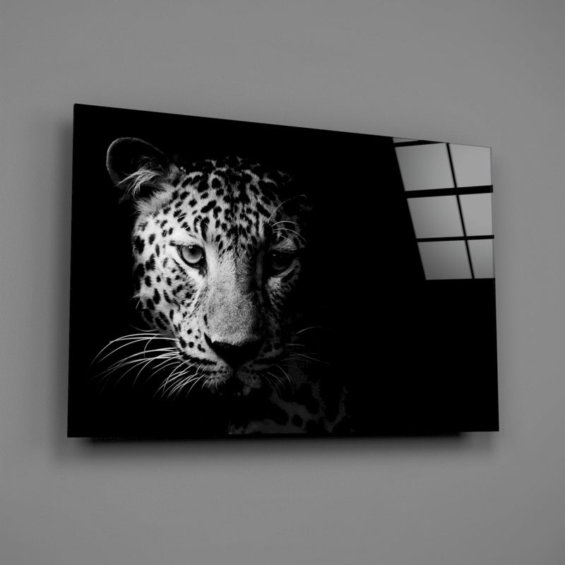Leopard Glass Wall Art
