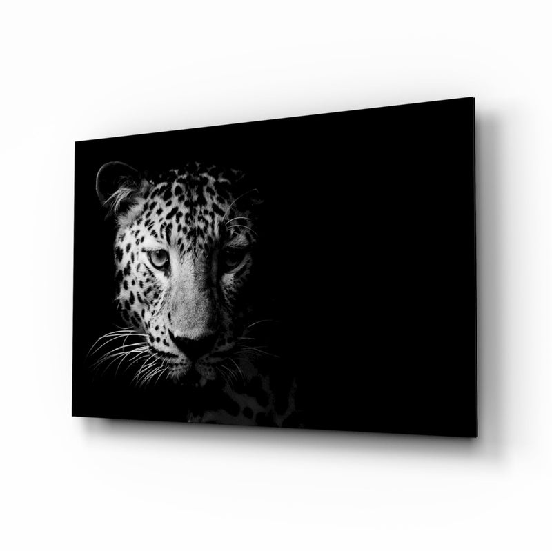 Leopard Glass Wall Art