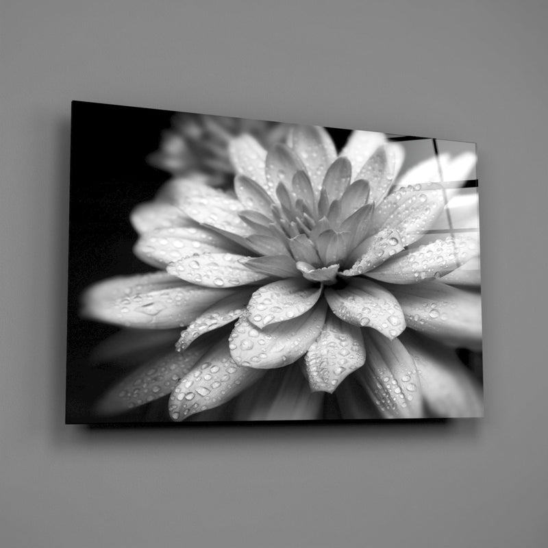 Flower Glass Wall Art