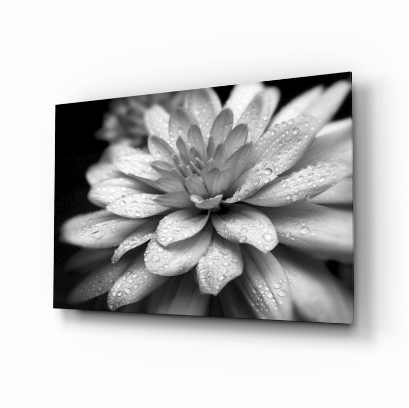 Flower Glass Wall Art