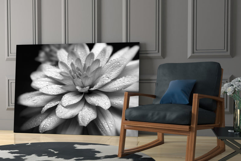 Flower Glass Wall Art