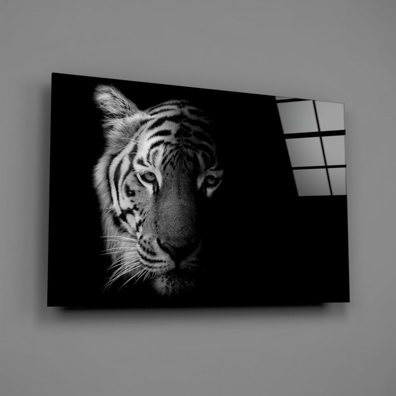 Tiger Glass Wall Art