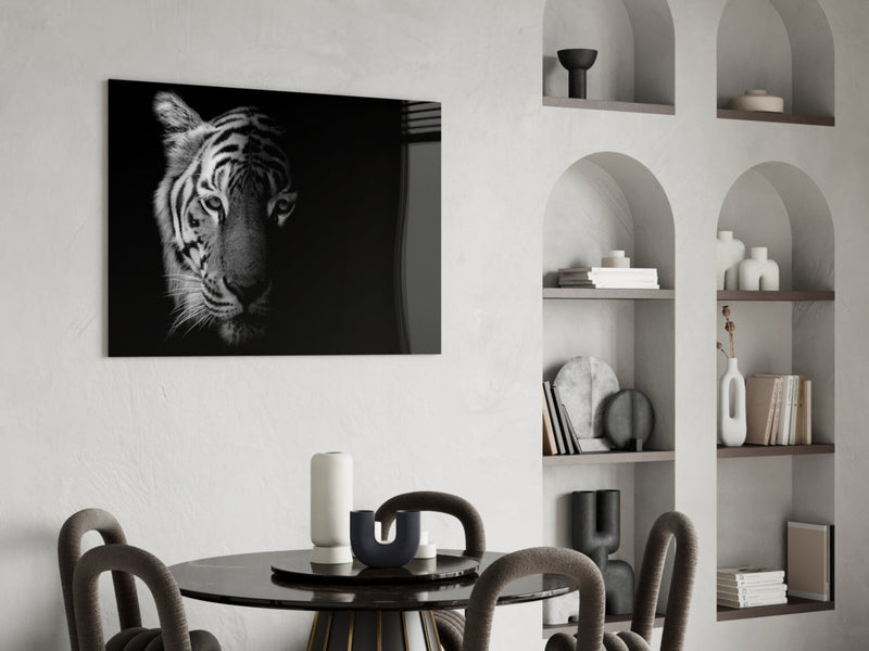 Tiger Glass Wall Art
