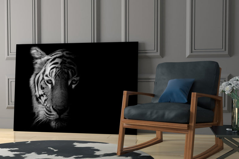 Tiger Glass Wall Art