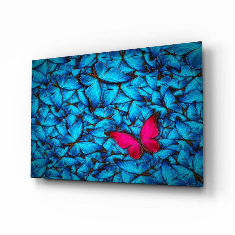 Butterfly Glass Wall Art