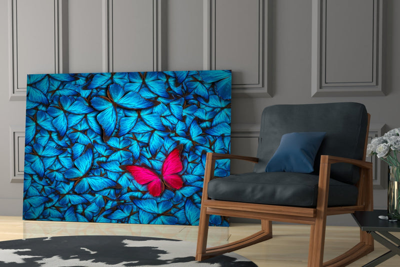 Butterfly Glass Wall Art
