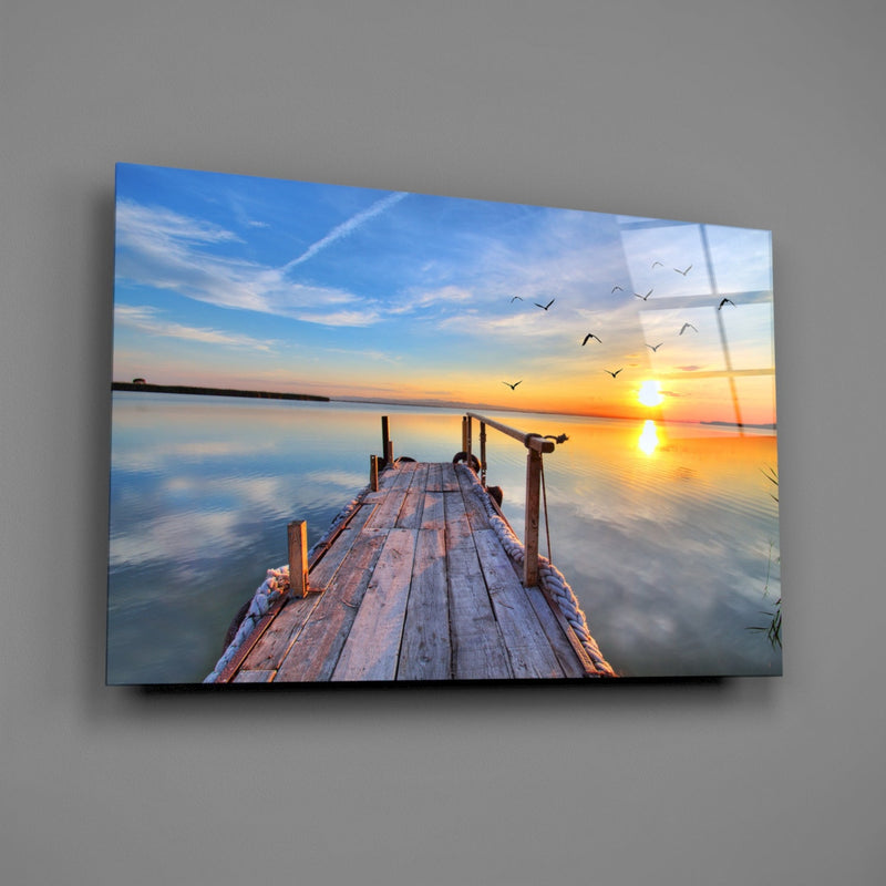 Dock Glass Wall Art