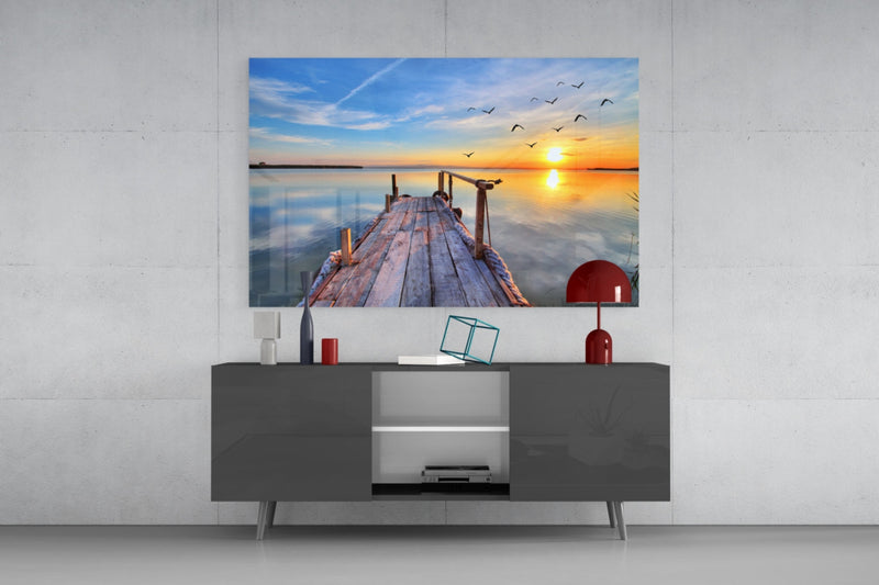 Dock Glass Wall Art