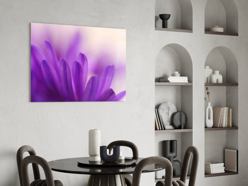 Flower Glass Wall Art