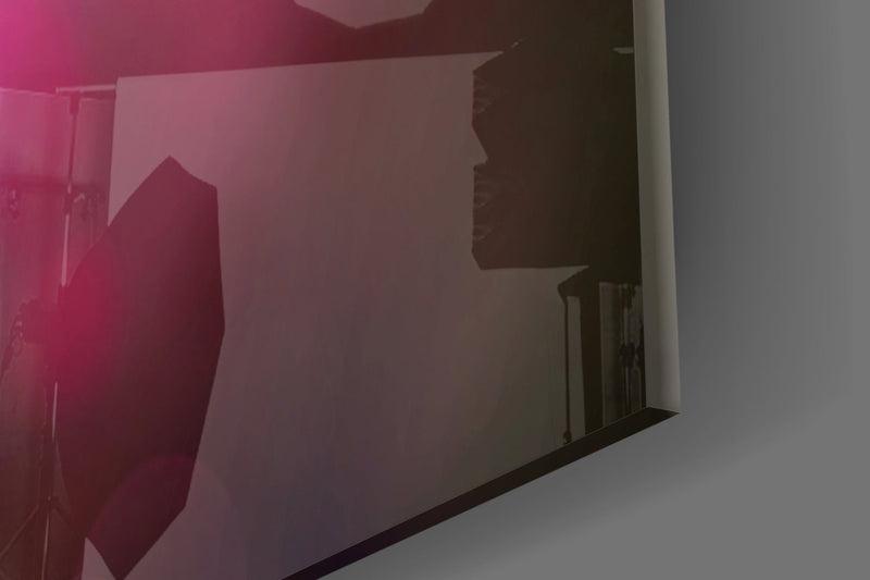 Flower Glass Wall Art