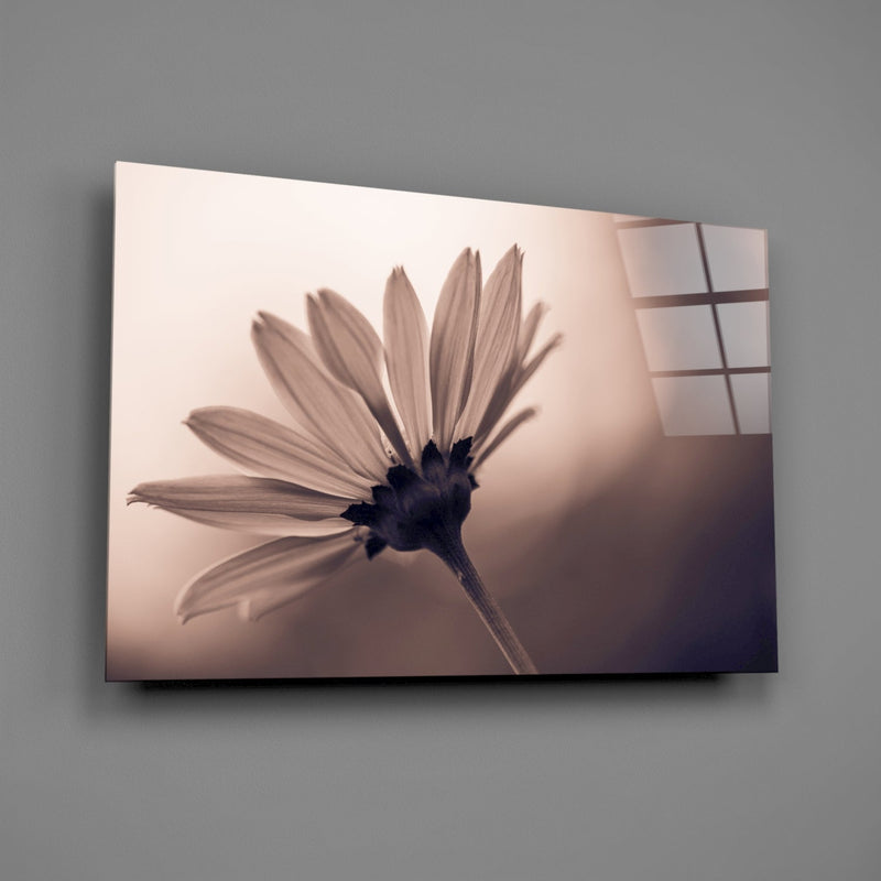 Flower Glass Wall Art