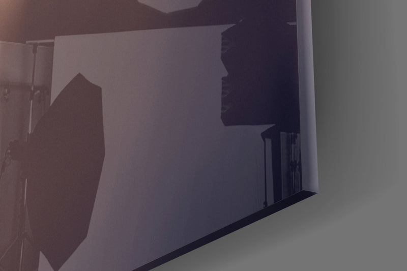 Flower Glass Wall Art