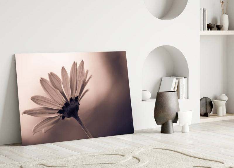 Flower Glass Wall Art