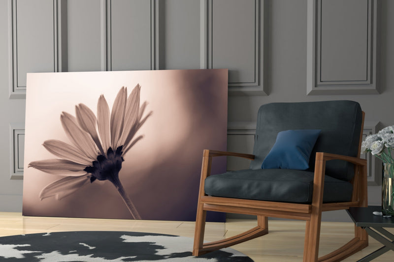 Flower Glass Wall Art