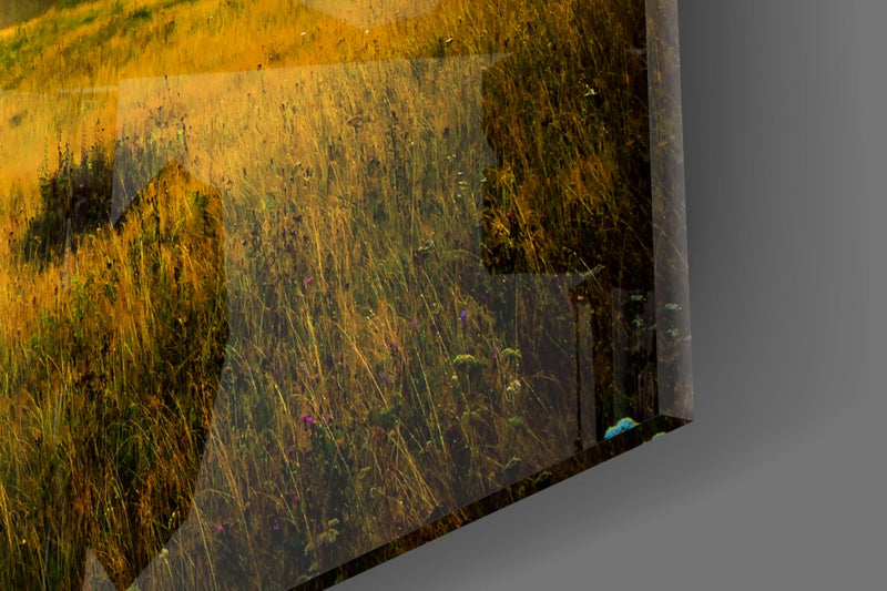 Mountain Glass Wall Art