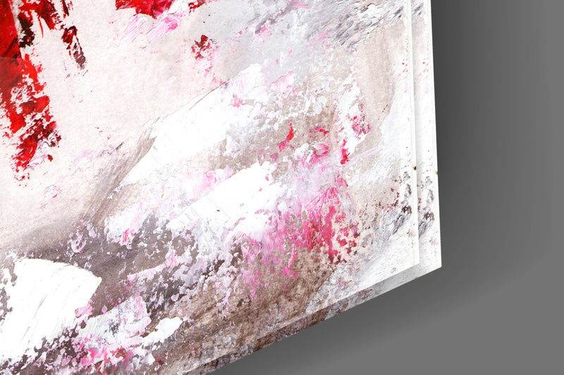 Female (Red) Glass Wall Art