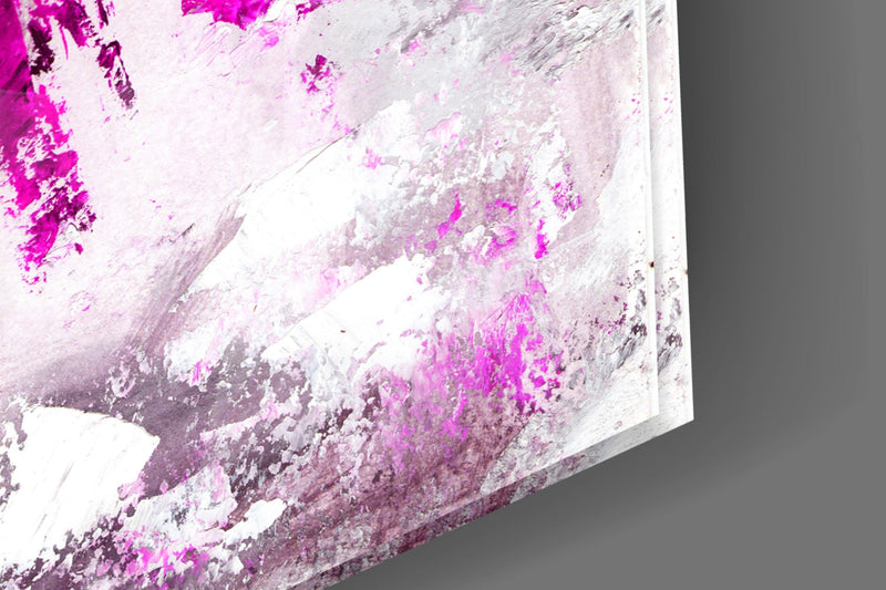 Woman (Pink) Glass Wall Art